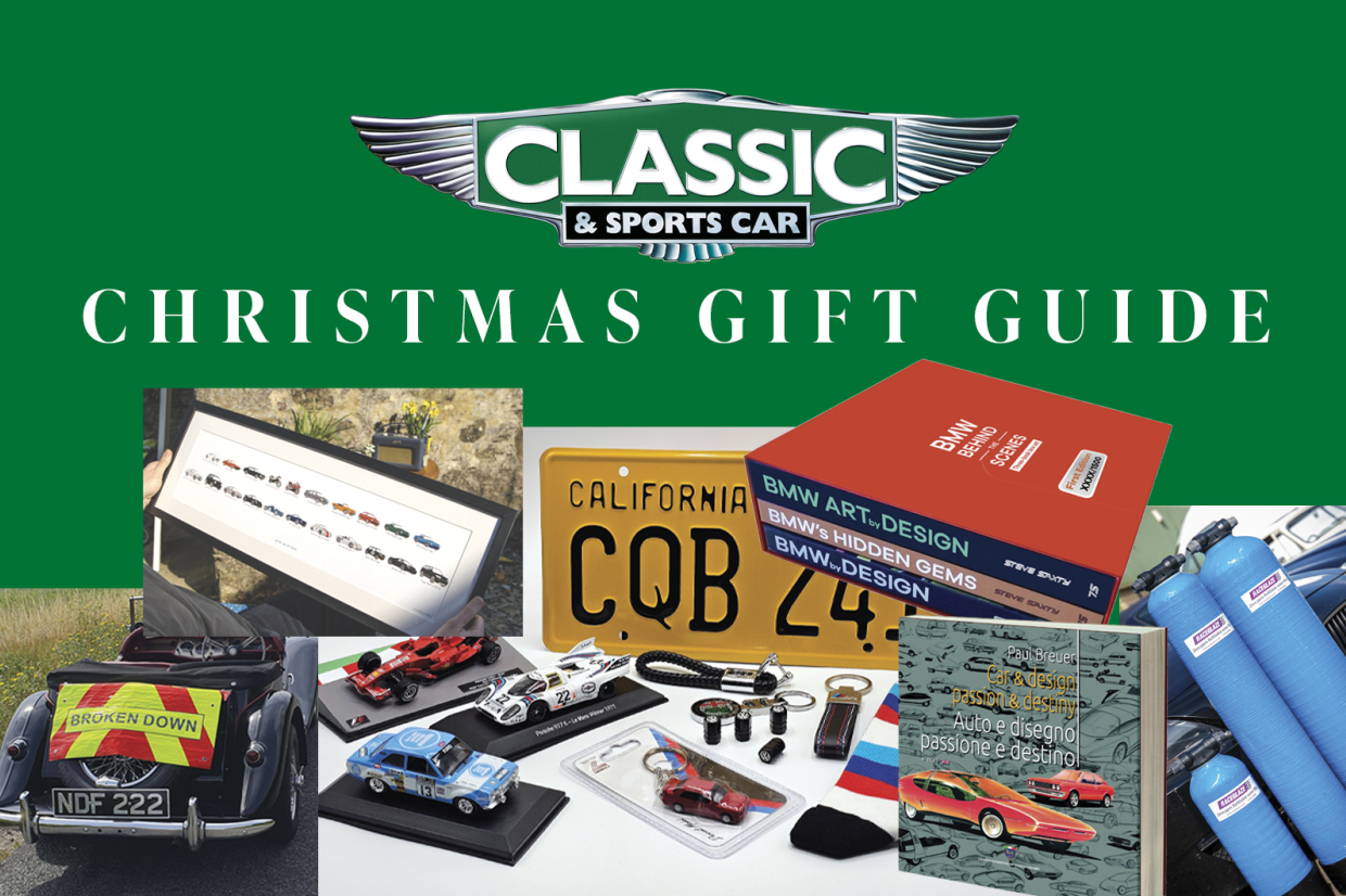 Promoted Christmas gift ideas 2024 Classic & Sports Car